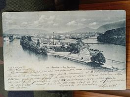 Alte PK / Geneve - La Jonction Gelaufen 1903