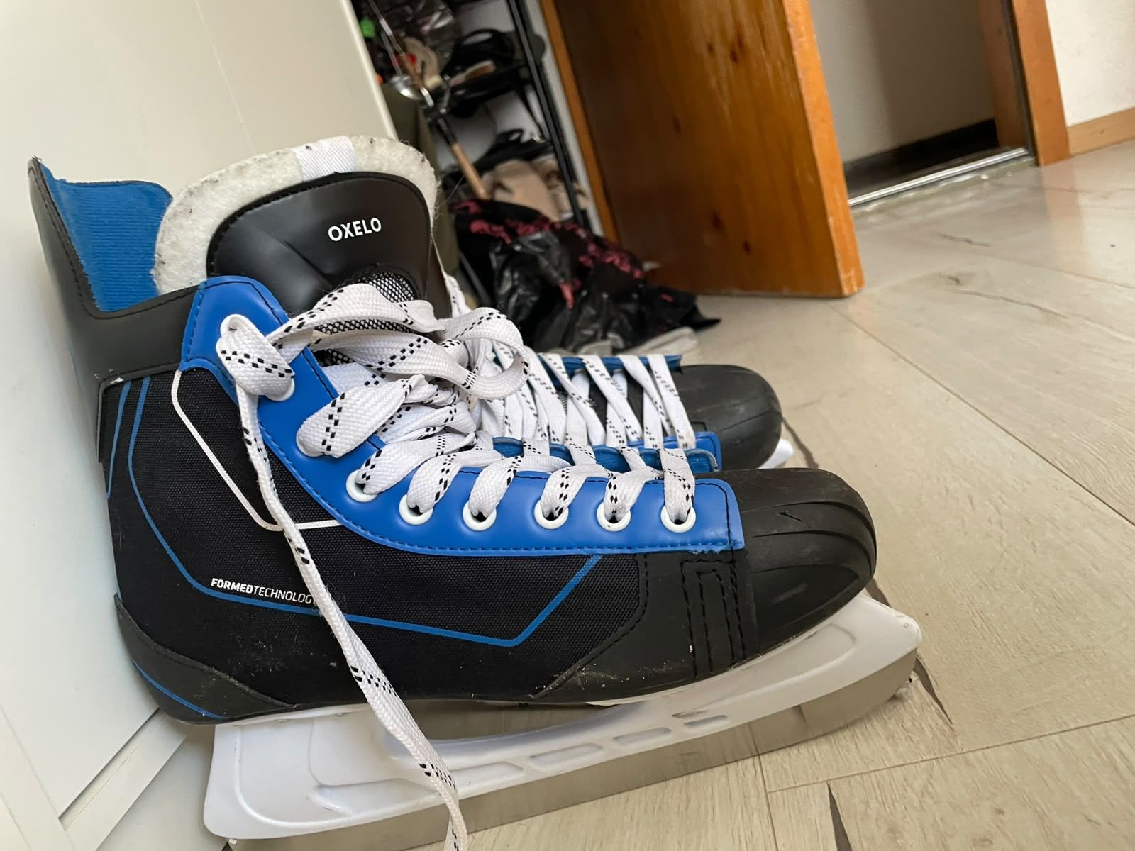 Oxelo Patins à glace: Eishockeyschuhe – D'occasion à Flums par Wudi1972 4