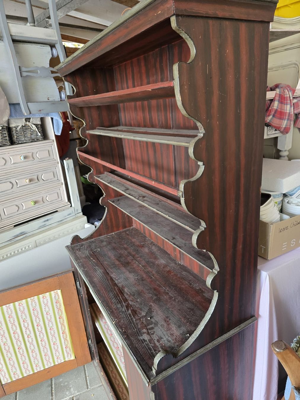 Schränke: Antikes Bidermeier Küchenschränkli – Gebraucht aus Gerolfingen von Aloehp 3