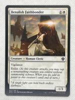 Magic The Gathering: Benalish Faithbonder, DMU Edition