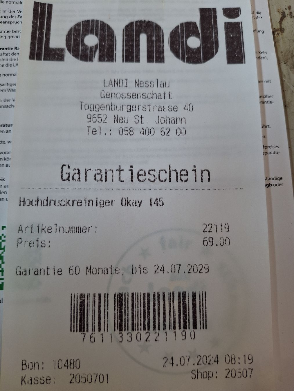 Hochdruckreiniger: Hochdruck Reiniger Okay 145 – Gebraucht aus Alt St. Johann von iderf27 3