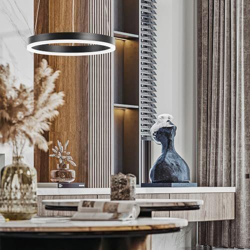 Lampadari & plafoniere: 1Stk 30cm Pendelleuchte LED Deckenleuchte Wohn Esszimmer – Nuovo e nell'imballaggio originale da Hundwil venduto da tec_mm27 3