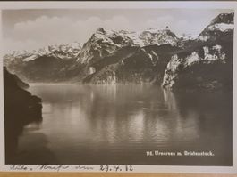 Ansichtskarte Urnersee mit Bristenstock