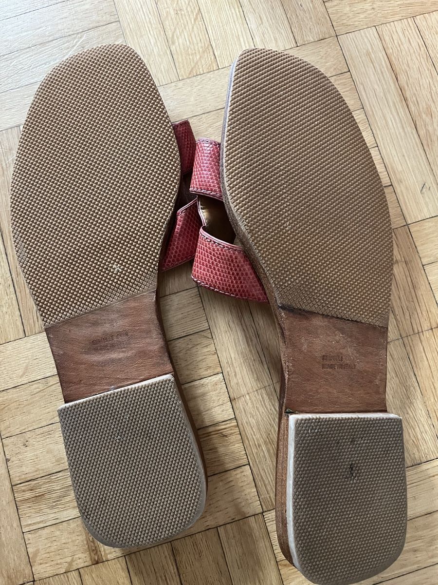 Hermès Chaussures hommes: Hermes Oran sandals lizard – D'occasion à Lugano par Vintage.Mood 5