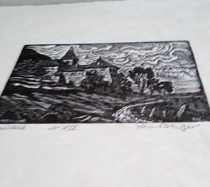 Incisioni: linogravure. – Usato da Lausanne venduto da DoN0sore55