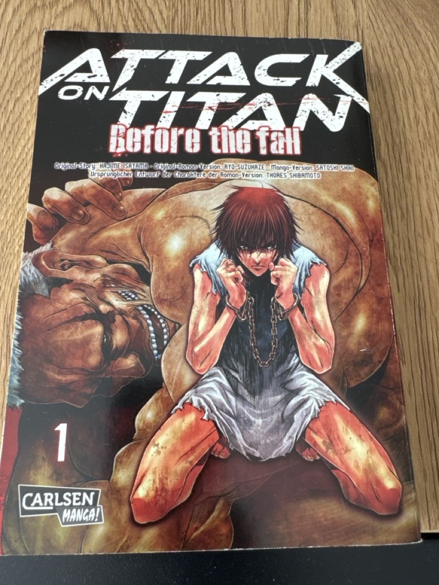 BD: Attack On Titan, Befor the fall – D'occasion à Münchenbuchsee par Gabriele69 1
