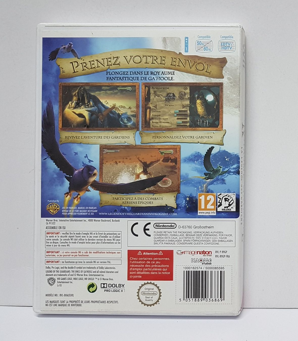 Nintendo Giochi: Die Legende der Wächter  Wii – Usato da Schüpfheim venduto da Games_Spielkonsolen 2