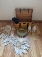 Deko-Set: Truhe, Windlicht, Pinguine & Traumfänger 🎁 Top!