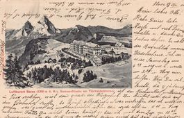 Luftkurort Stoos, gelaufen 1905