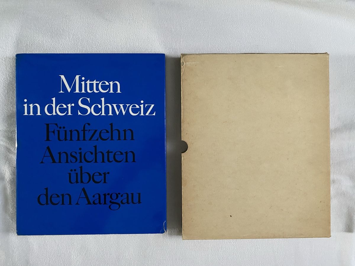 Bücher: Buch: Mitten in der Schweiz - Aargau - 1971 – Gebraucht aus Mülligen von atwag 1