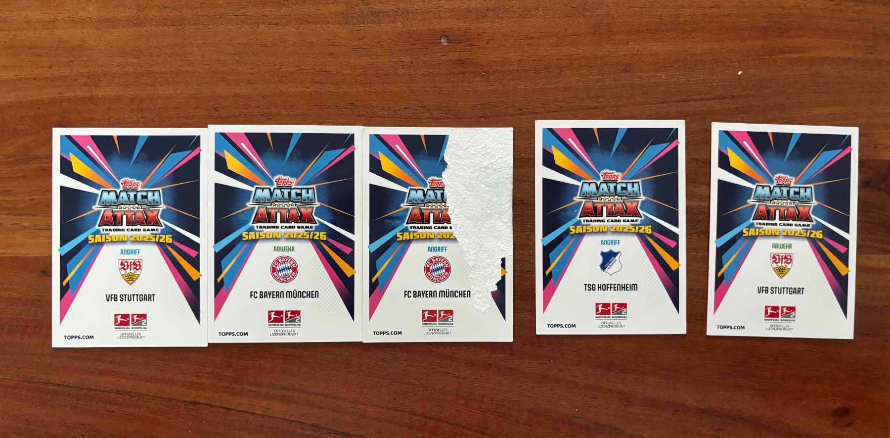 Topps Sammelbilder & Trading cards: Match Attax Karte 25/26 – Gebraucht aus Zürich von Cindarel 1