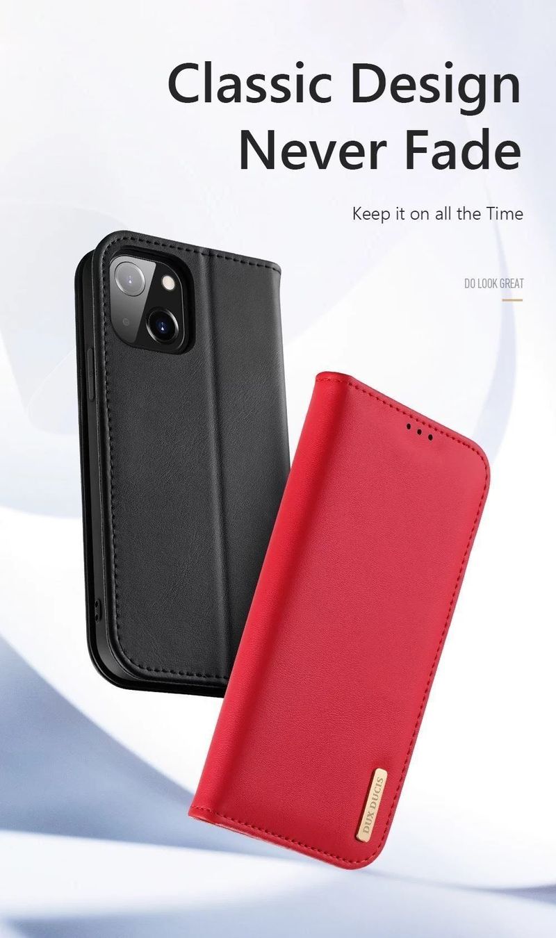 Covers & Schutzfolien: Dux Ducis iPhone 15 Pro Max Leder Case – Neu und originalverpackt aus Zürich von Store-247 8