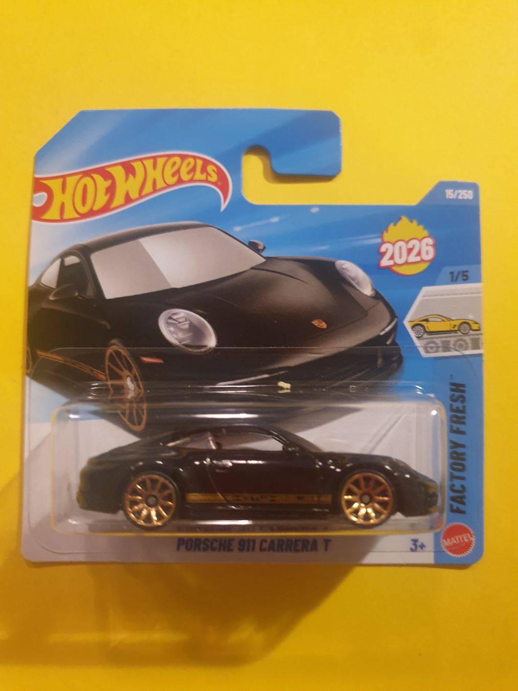 Hot Wheels Modellini d'auto: Hot Wheels PORSCHE 911 CARRERA T – Nuovo e nell'imballaggio originale da Oftringen venduto da Rotor 1