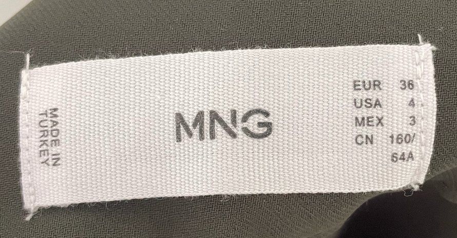 Mango Pantaloni: Mango Hose Olivgrün Grösse 36 – Usato da Bottmingen venduto da Stoffelele 1