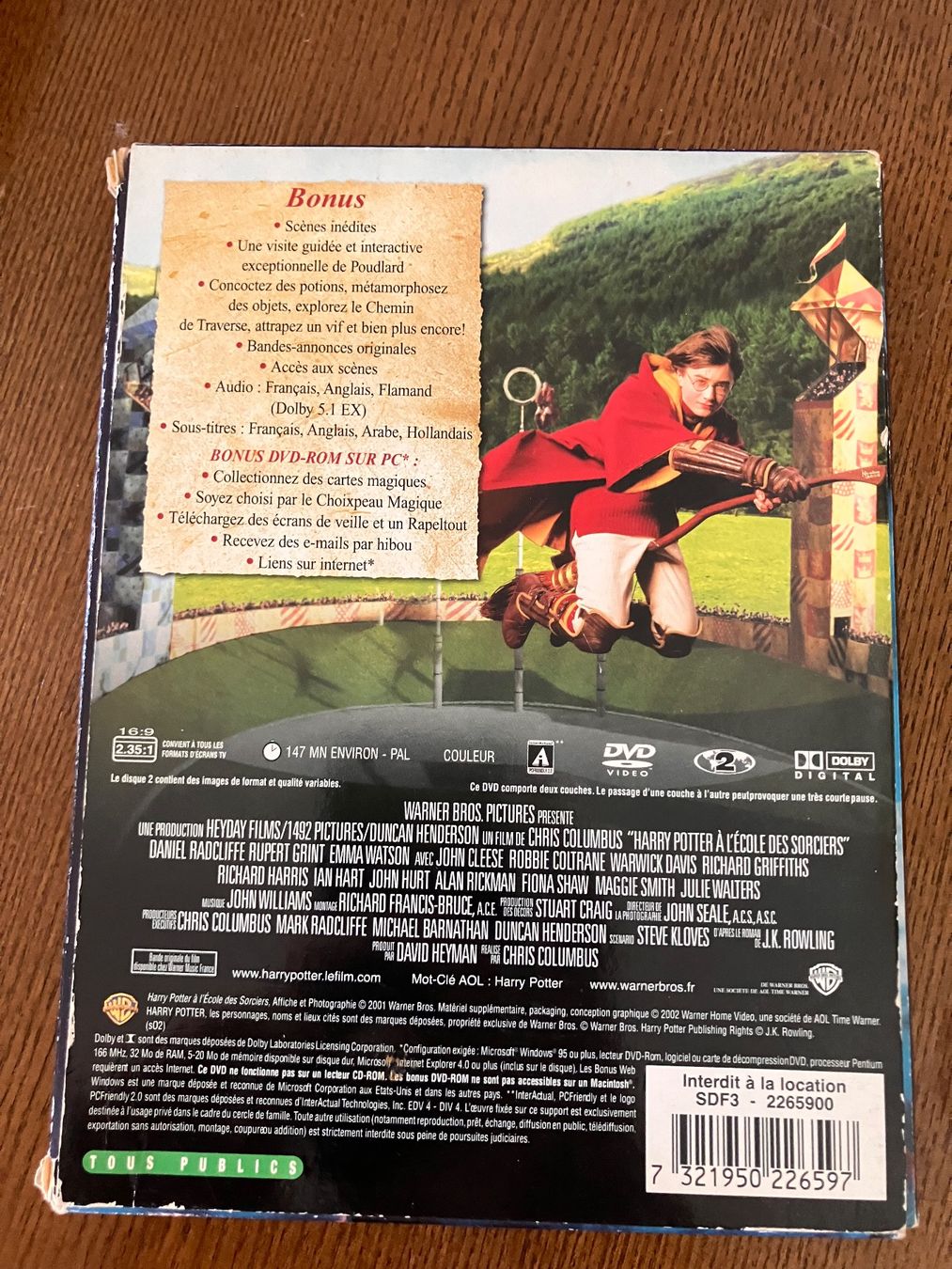 Tous les DVDs: Collection Harry Potter – D'occasion à Pully par yan_w5mm 2