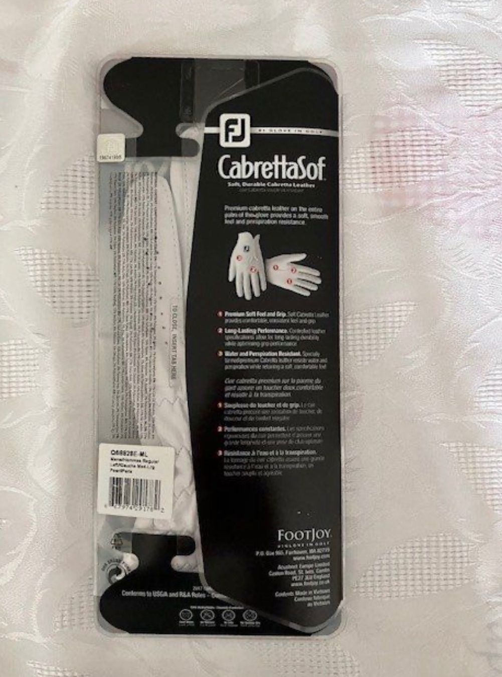 Altri accessori da uomo: Golf Handschuh CabrettaSof – Nuovo e nell'imballaggio originale da Adligenswil venduto da Jerk1 1