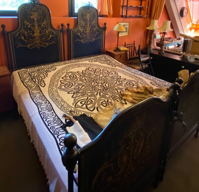 Lit double antique italien Napoléon III - Lits
