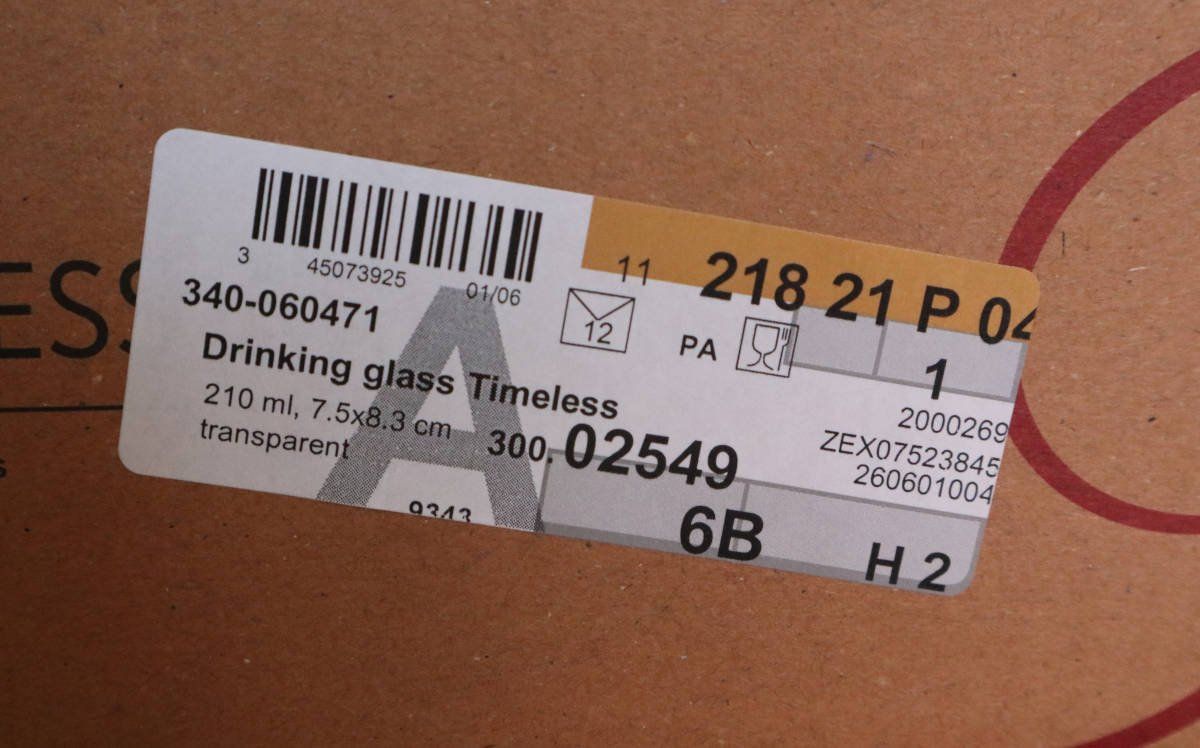 Gläser: Pasabahce Timeless Gläser (12 Stück) – Neu und originalverpackt aus Wabern von orange_weasel 6