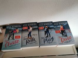 4x Elle Kennedy The Case/The Risk/The Play/The Dare