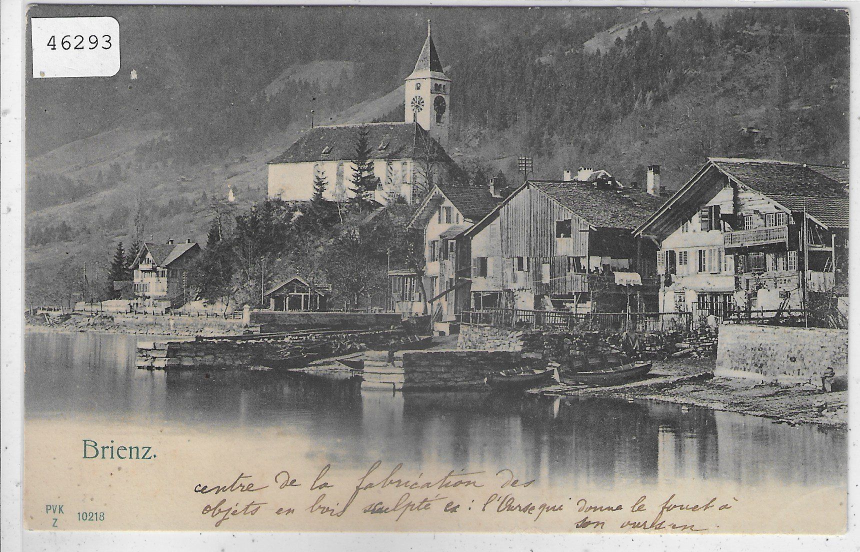 Cartoline postali: Brienz - Dorfpartie – Usato da Ettingen venduto da Kartenplanet