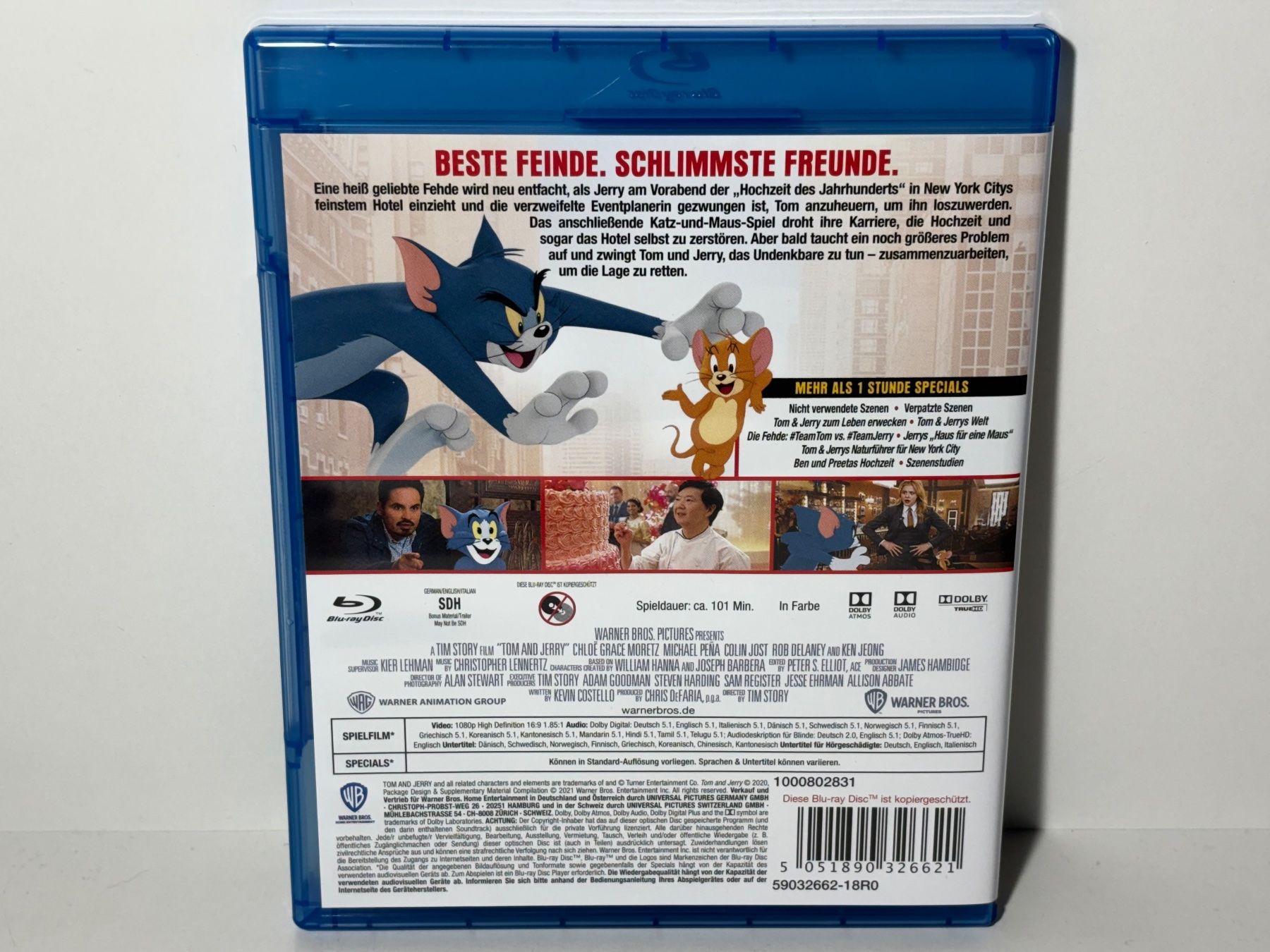 Tutti i DVDs: Tom & Jerry Blu Ray – Usato da Wilderswil venduto da Sstriker 1
