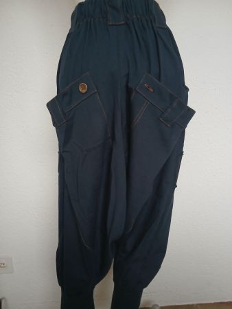 Sarourelhose, Yogahose,Haremshose,Musterteil  NEU, Gr. M/38