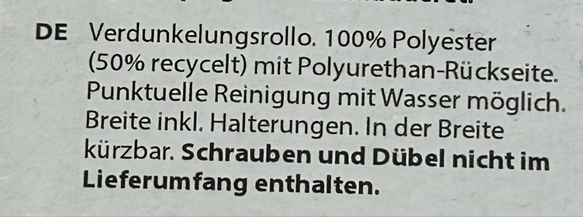 Tende: 2 x Neue Verdunklungsrollo – Nuovo e nell'imballaggio originale da Frauenfeld venduto da berk39 3