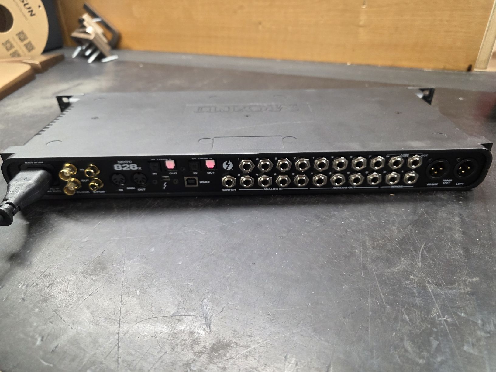 Attrezzatura per studi di registrazione: Motu 828x / Hybrid USB Thunderbold Audio-Interface – Usato da Neudorf venduto da lopes_luis 3