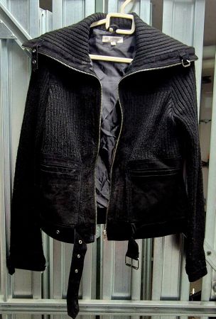 Veste noire d'hiver Les Copines, taille L