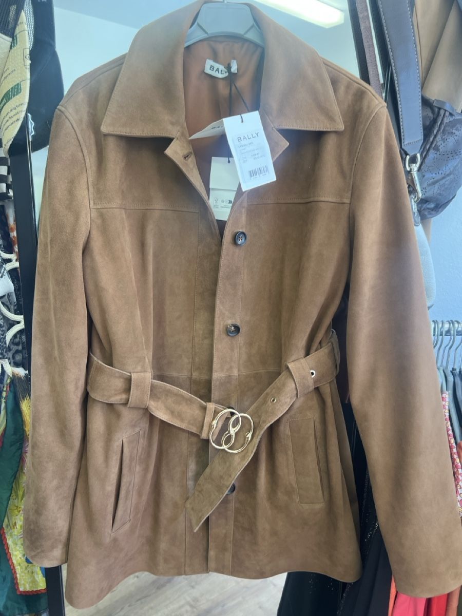 Bally Giacche: Bally Wildleder Jacke, Gr. 40, NEU – Usato da Olten venduto da AtelierSecondhand23