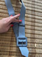 Ceinture vintage bleu pastel - Taille 80 💙