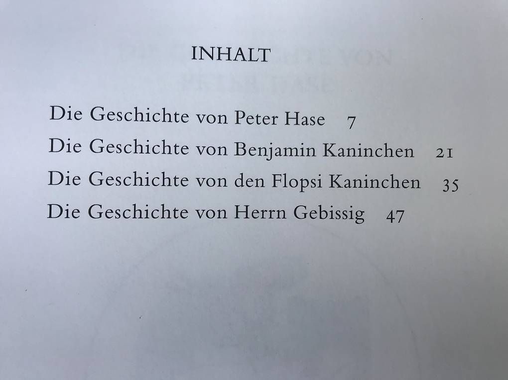 Bücher: Peter Hase / 5 Geschichten von Beatrix Potter – Gebraucht aus Dübendorf von nerino03 1
