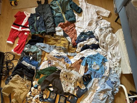 Jungen Kleiderpaket Gr. 86 Herbstwinter