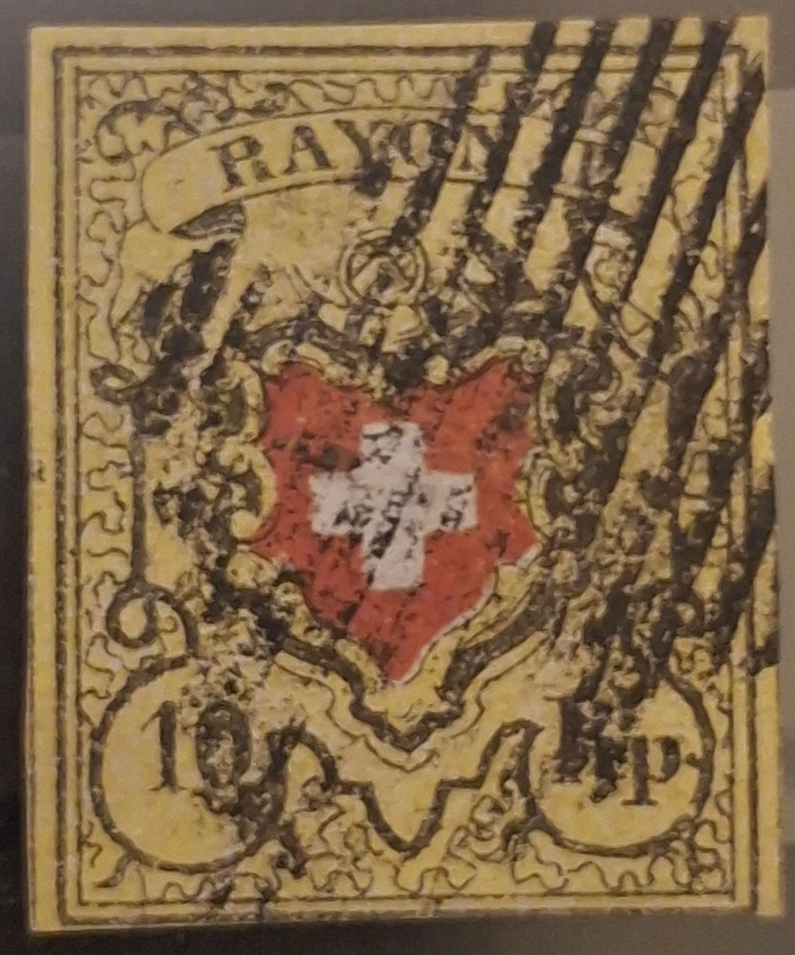 Alle Briefmarken: Rayon 16II Typ 4 E - RU Kat. 200.- – Gebraucht aus Balgach von SIMEON27