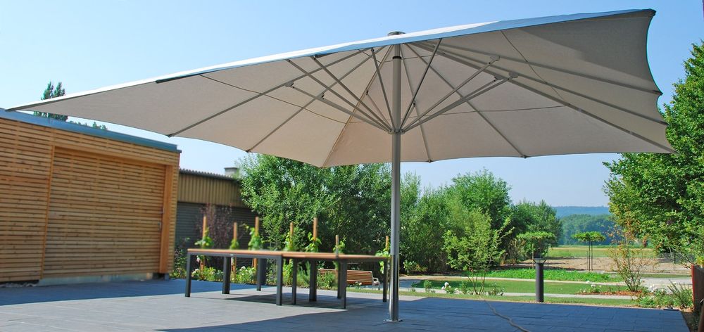 Sonnenschirme: Grosser Sonnenschirm - 7m x 8m – Neu und originalverpackt aus Hausen am Albis von inf_hsp5