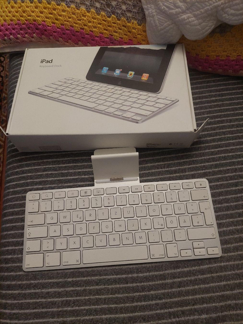 Apple Tastiere: Apple iPad Keyboard Dock - Neuwertig – Nuovo e nell'imballaggio originale da Luzern venduto da M.Ai 1