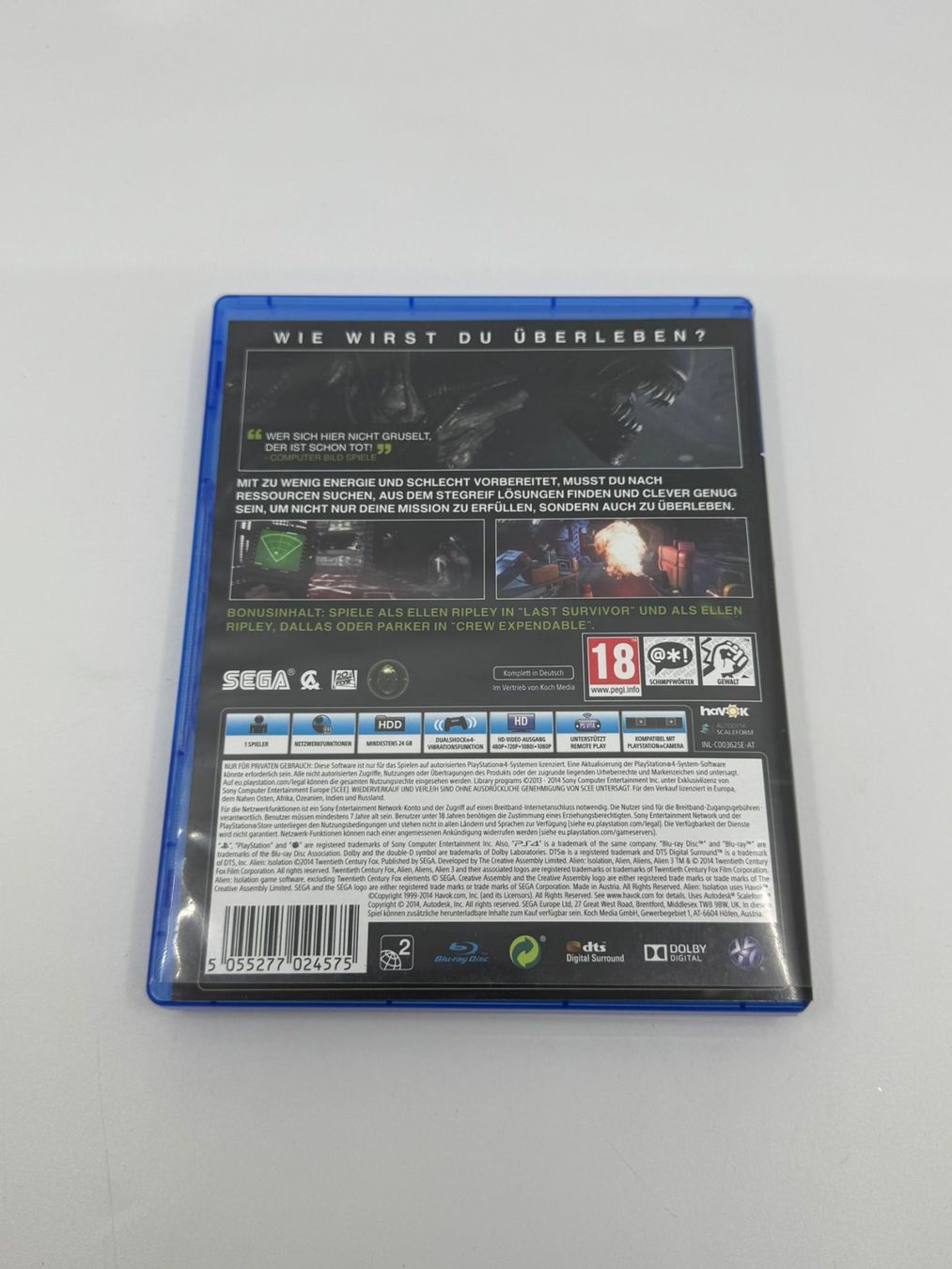 Giochi: Alien Isolation (Ripley Edition) (PS4) – Usato da Herisau venduto da Seyashop1 2