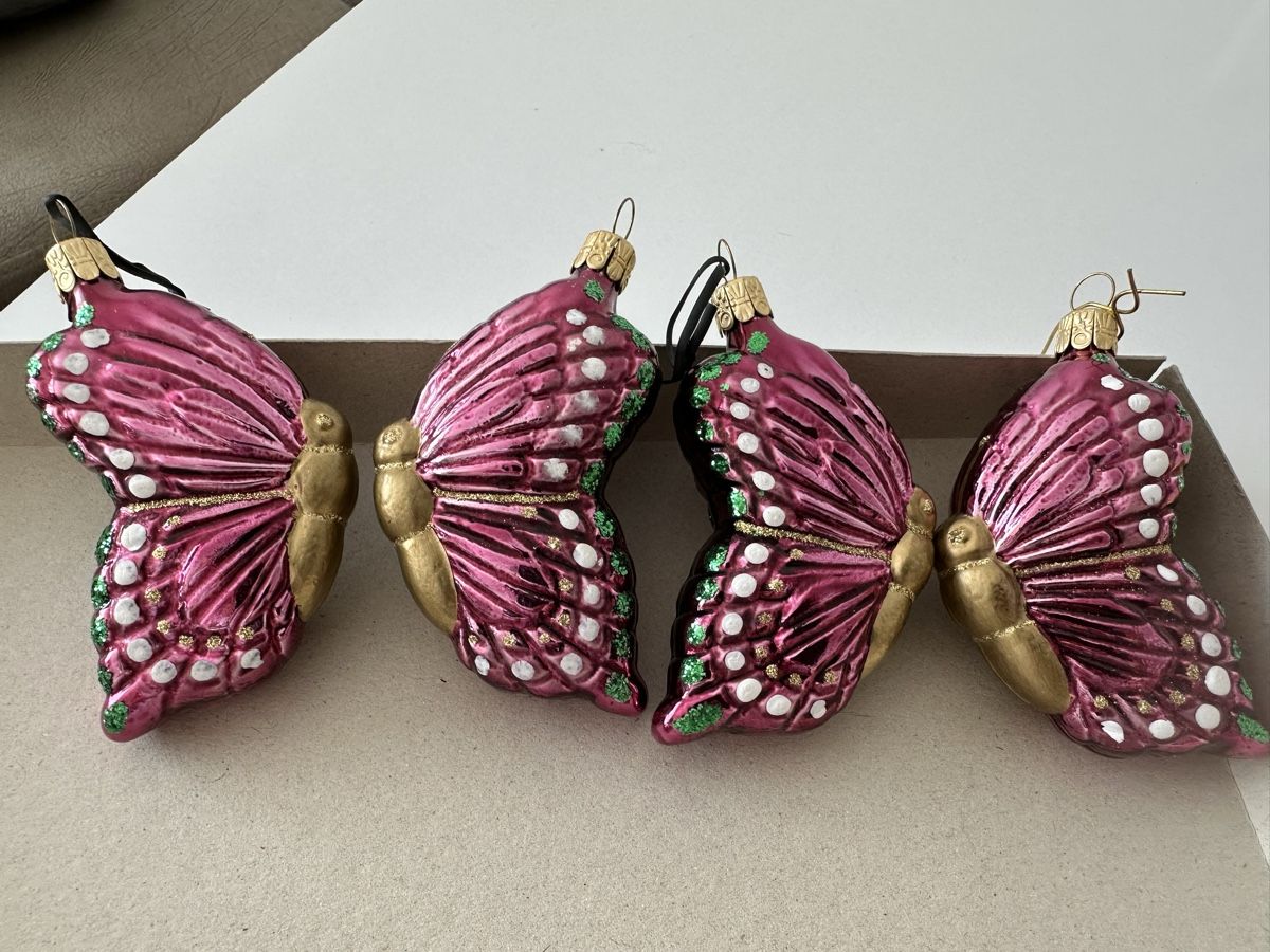Tutte le decorazioni: Schmetterling Weihnachtsbaumschmuck – Usato da Oberentfelden venduto da vilibrand 1