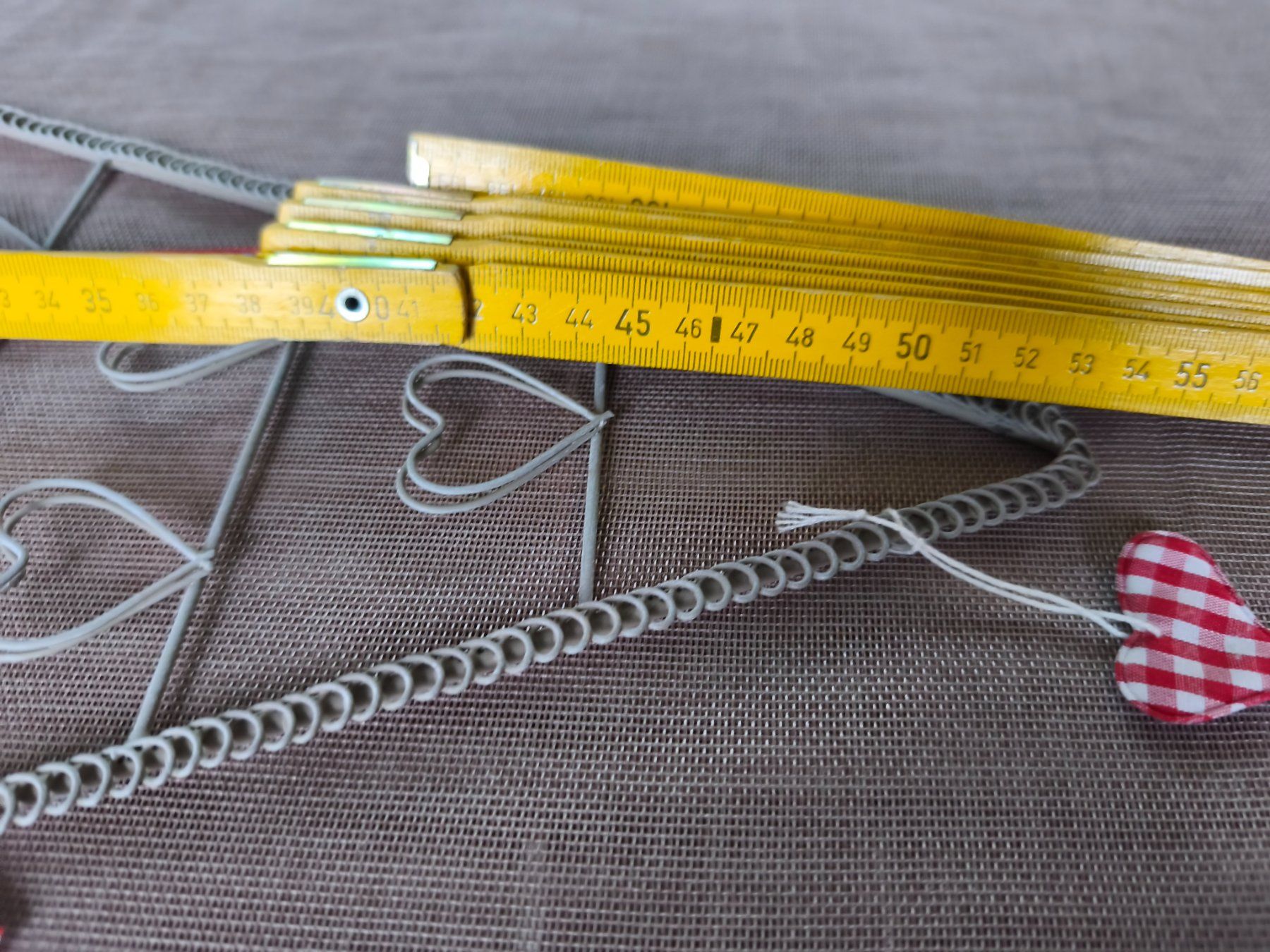 Alle Dekorationen: Karten Halter shabby chic grau – Gebraucht aus Zürich von Jul69 2