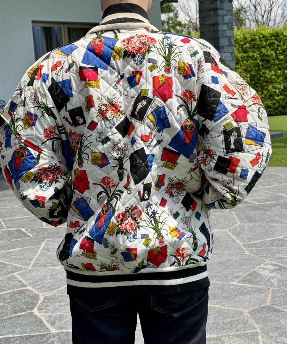 Chanel Giacche: CHANEL bomber Jacket jacke giacca 44 – Usato da Locarno venduto da av_lord 5