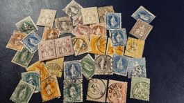 SAMMLUNG - ALTSCHWEIZ AB SITZENDE HELBETIA - MIT BESSEREN
