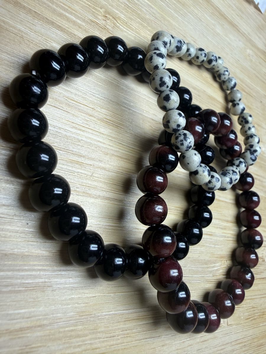 Bracciali & Braccialetti: 3 Edelsteinarmbänder Set Perlen neu – Nuovo e nell'imballaggio originale da Wald ZH venduto da Carloiten 2
