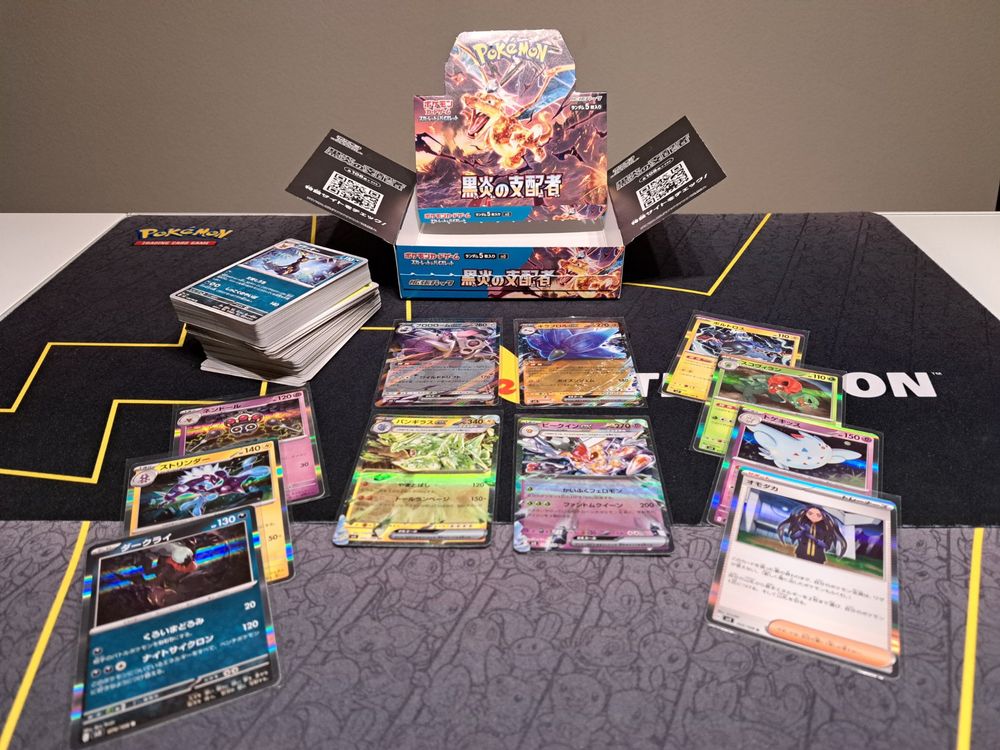 RULER OF THE BLACK FLAME POKEMON KARTEN SAMMLUNG AR/EX/TERA (Gebraucht ...