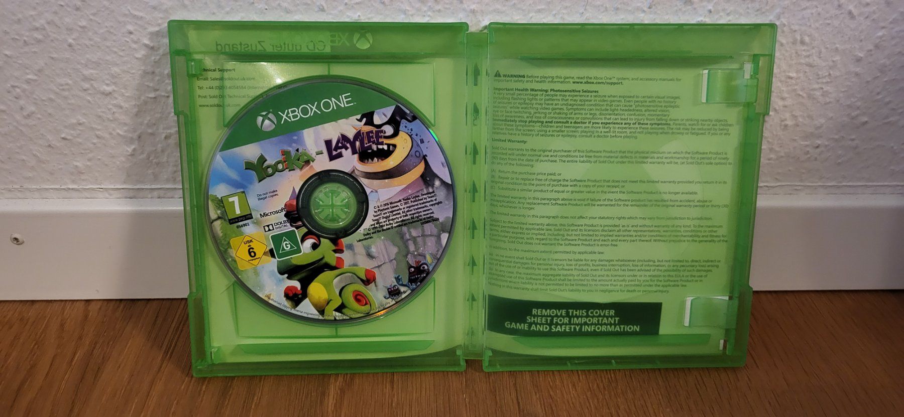 Microsoft Giochi: Xbox One - Yooka - Laylee – Usato da Münsingen venduto da DigitaleSpielecke 2