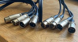2x XLR Kabel male/female