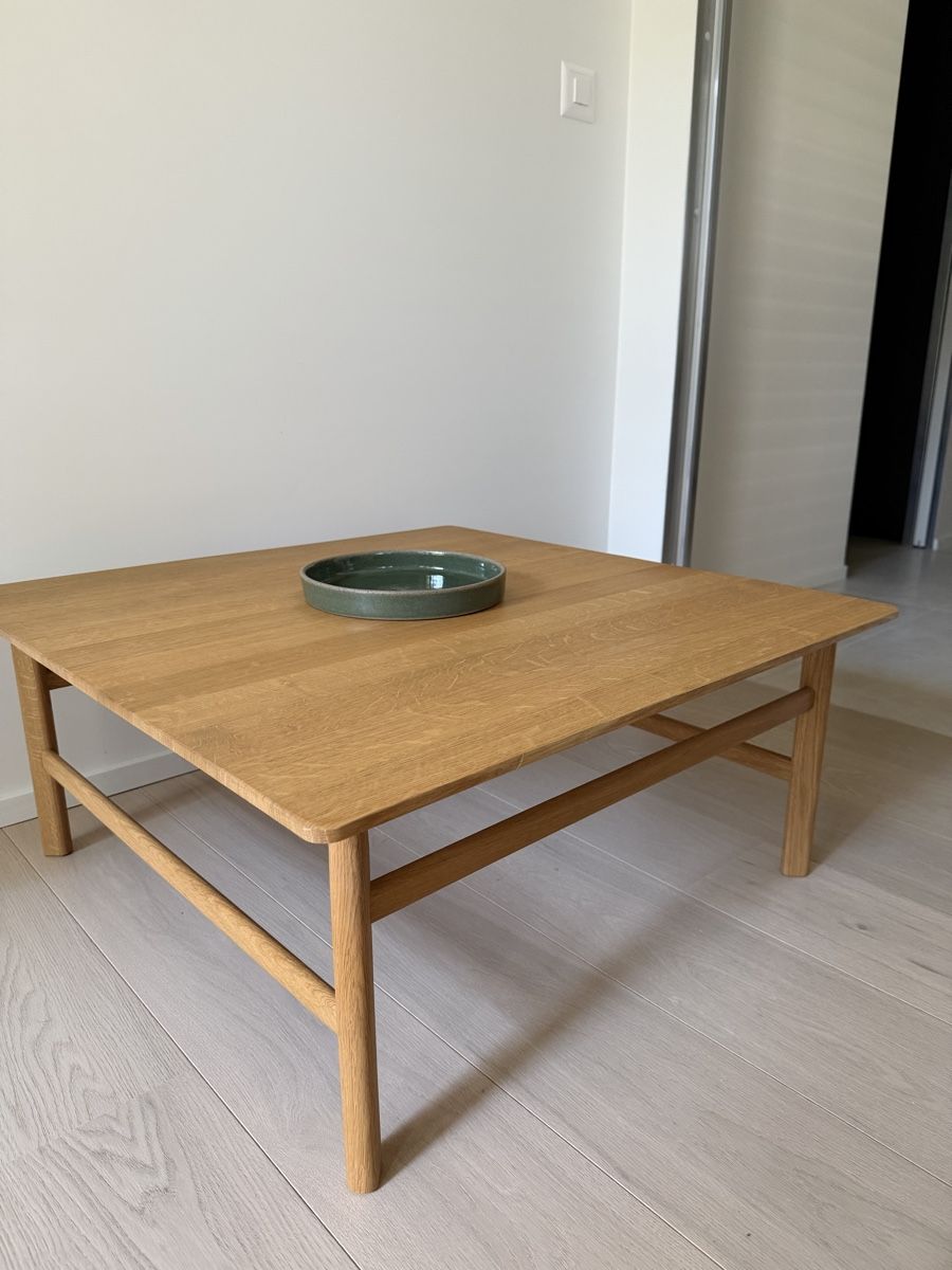 Tavoli: Oak wood coffee table, japandi style – Nuovo e nell'imballaggio originale da Corsier GE venduto da Karol_save_planet 2
