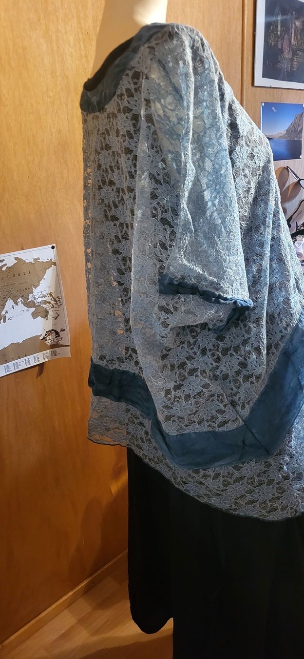 Vestiti: Damen Kleid mit Überbĺüschengr48 – Usato da Schweizersholz venduto da fuchs06 4