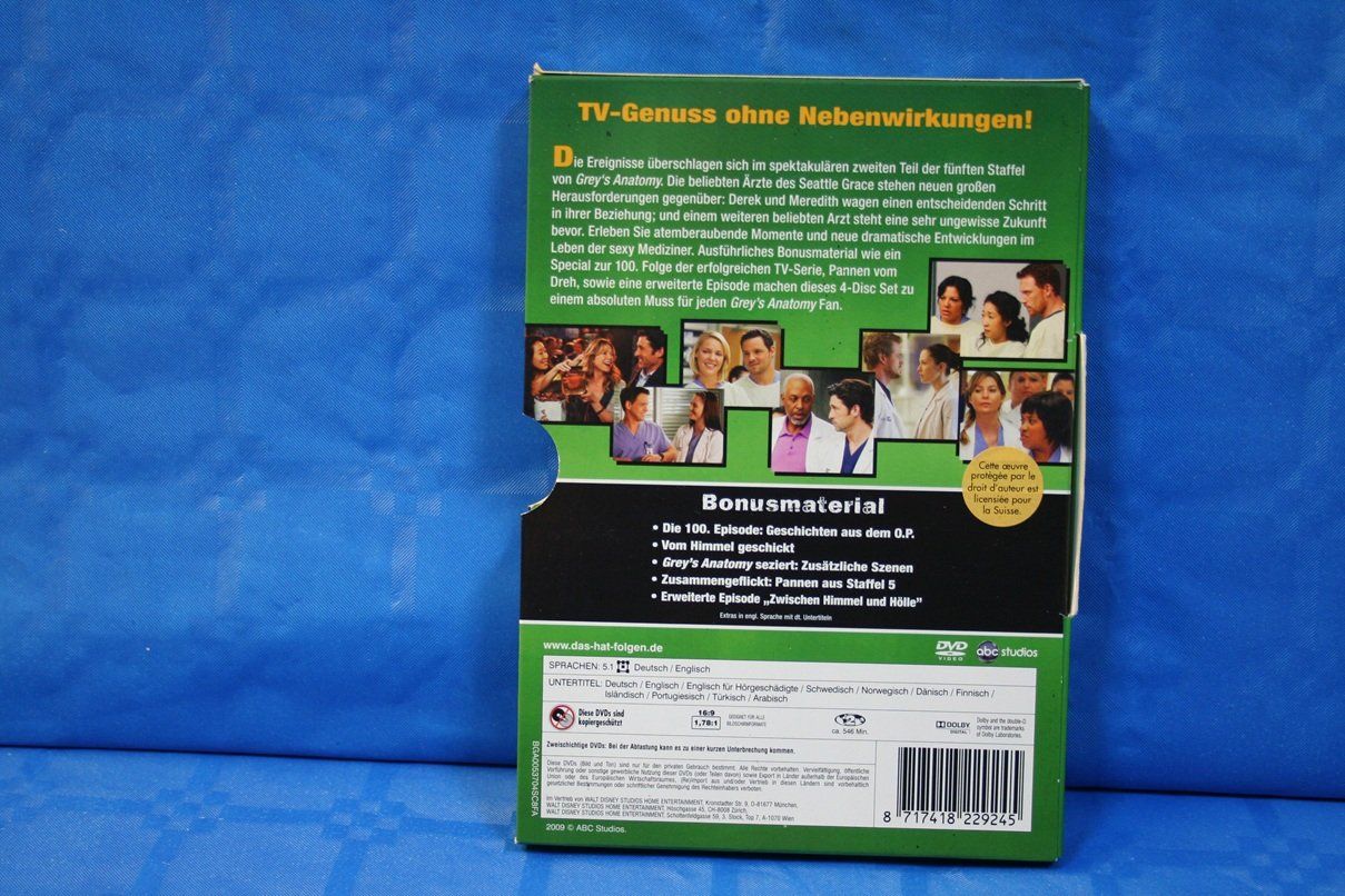 Tutti i DVDs: DVD "Grey’s Anatomy" – Usato da Wettingen venduto da zibi137 1