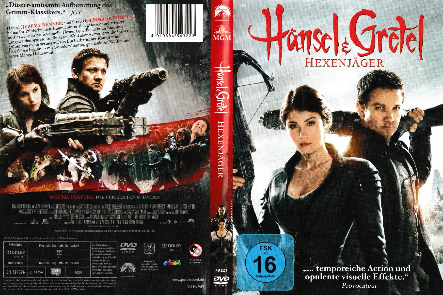 Tutti i DVDs: DVD - Hänsel und Gretel - Hexenjäger – Usato da Langnau am Albis venduto da MediaRescuerKeLoX