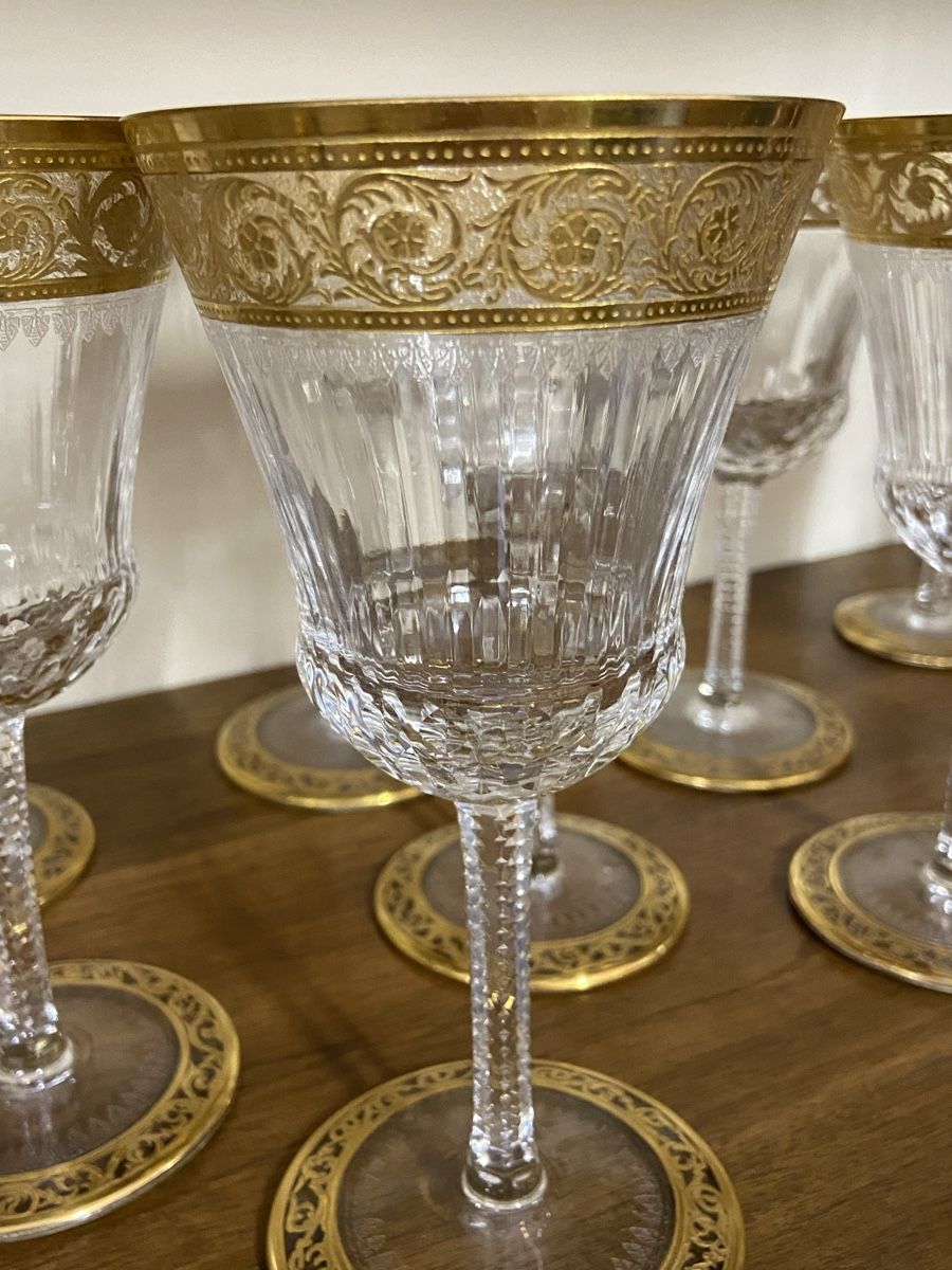Set di piatti: St.Louis Crystal Gläser 46teilig – Usato da Dietikon venduto da brocki-eyra 7